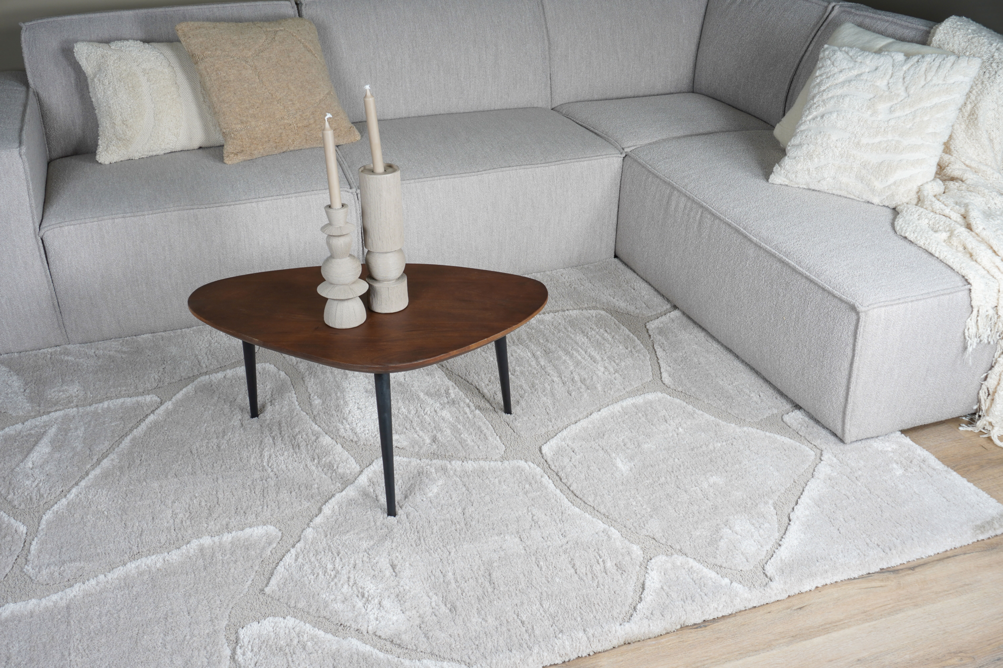 Vloerkleed Macy Beige 200 x 290 cm