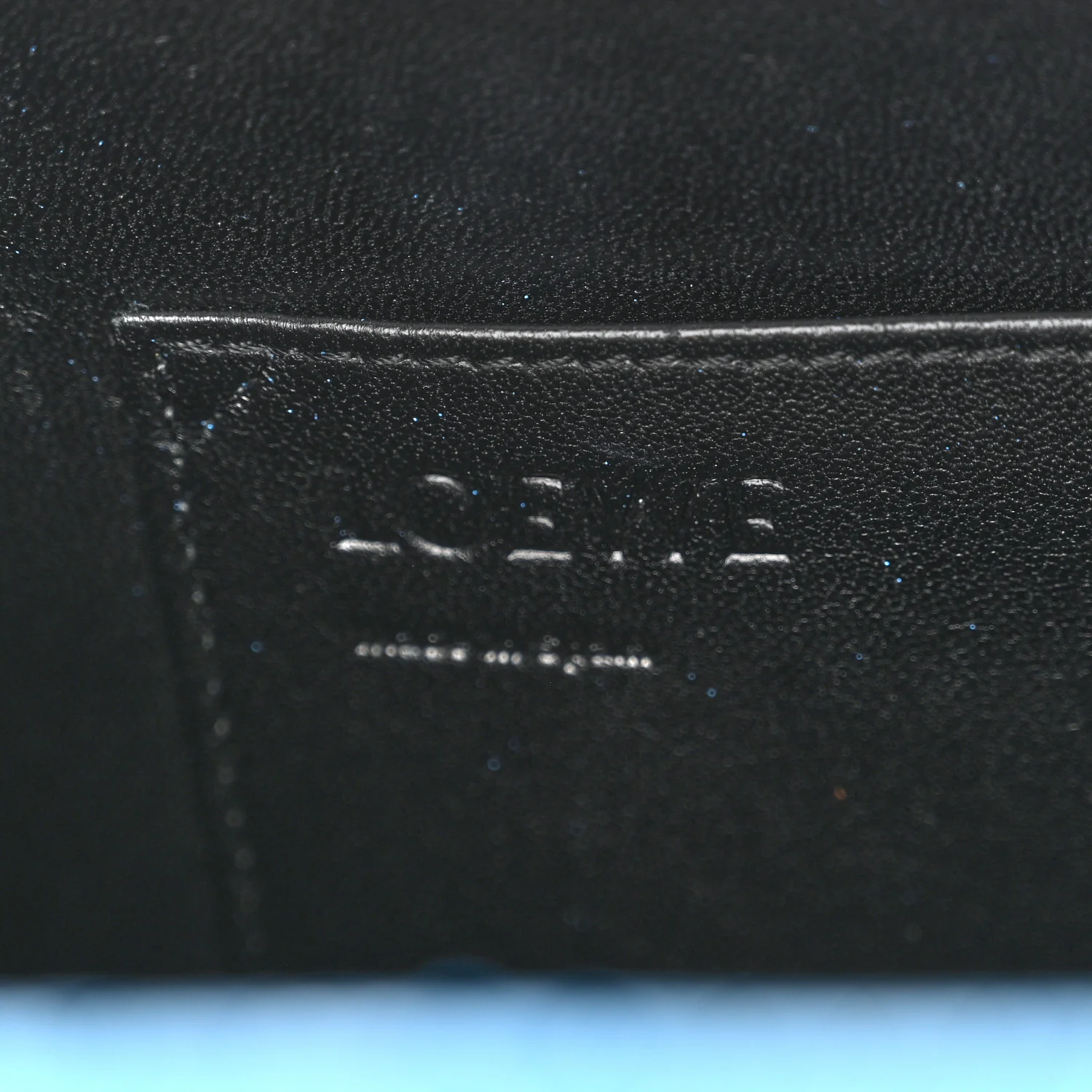 Snakeskin Small Postal Bag Sky Blue - Top Club