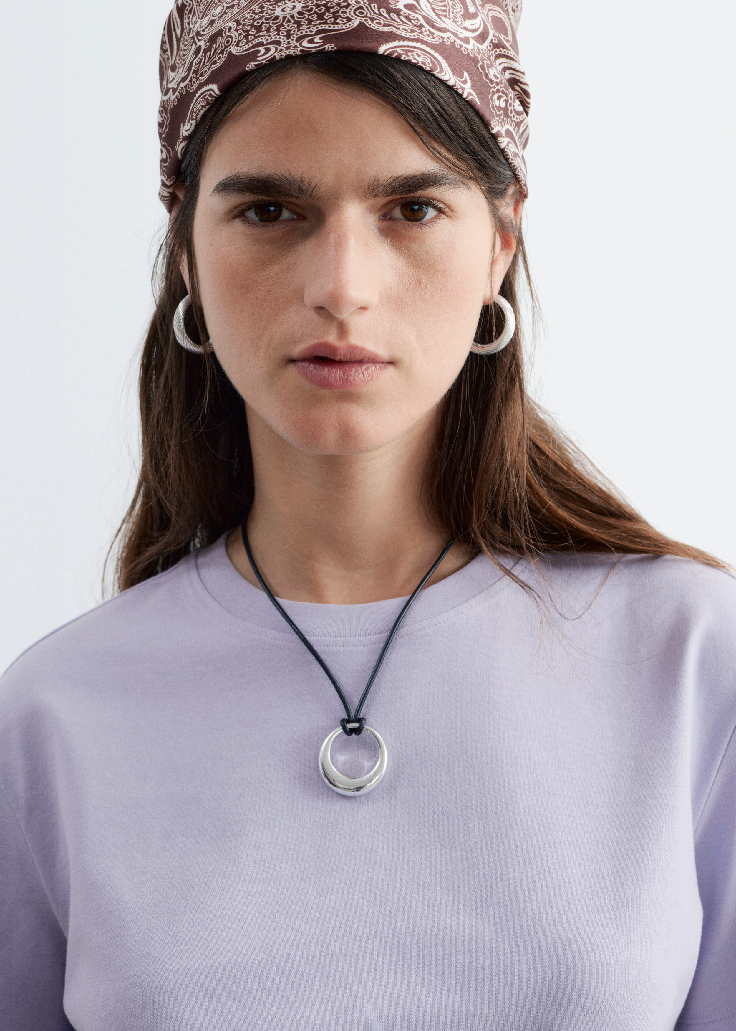 & Other Stories COTTON CREW-NECK T-SHIRT