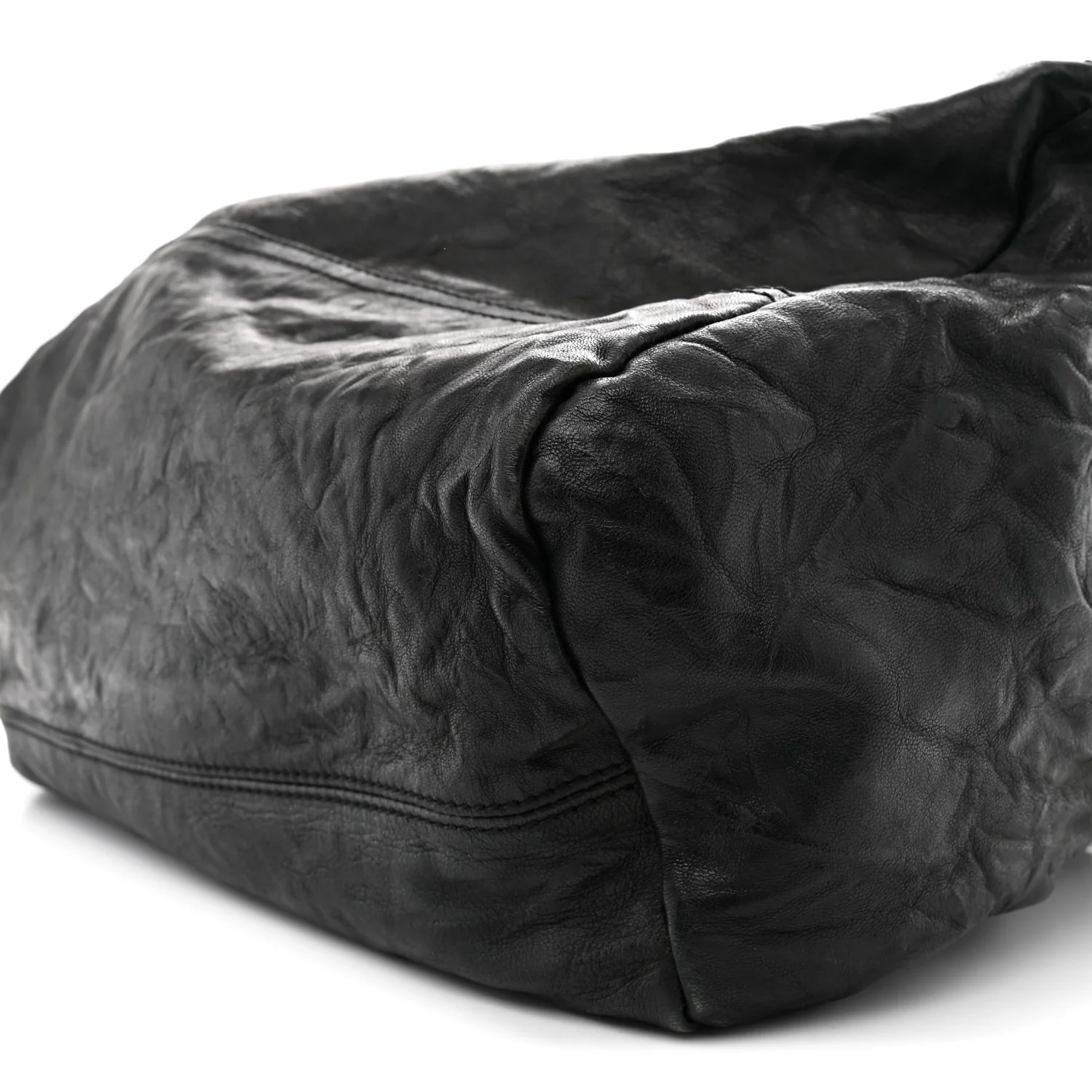 Tumbled Sheepskin Large Pandora Black - Top Club