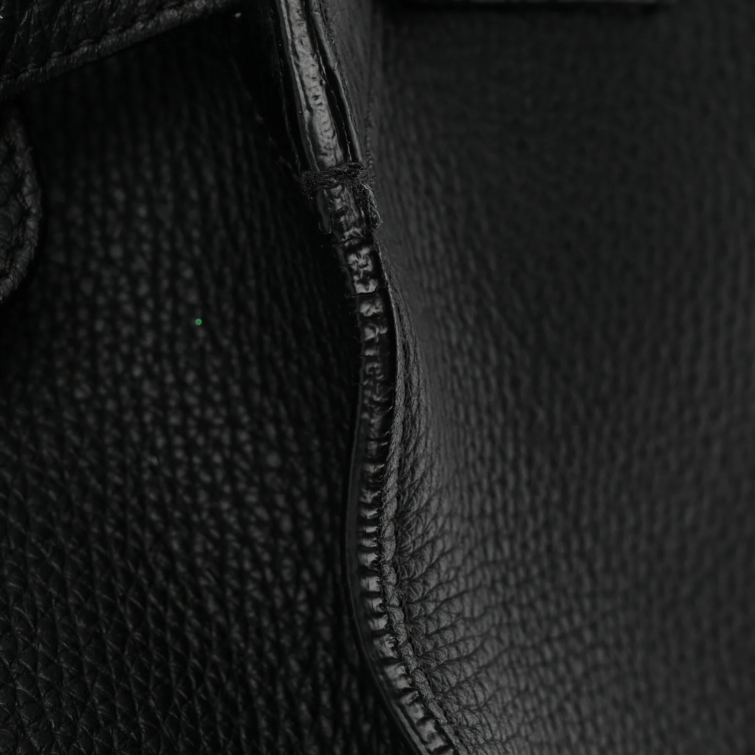 Supple Grained Calfskin Small Big Bag Black - Top Club
