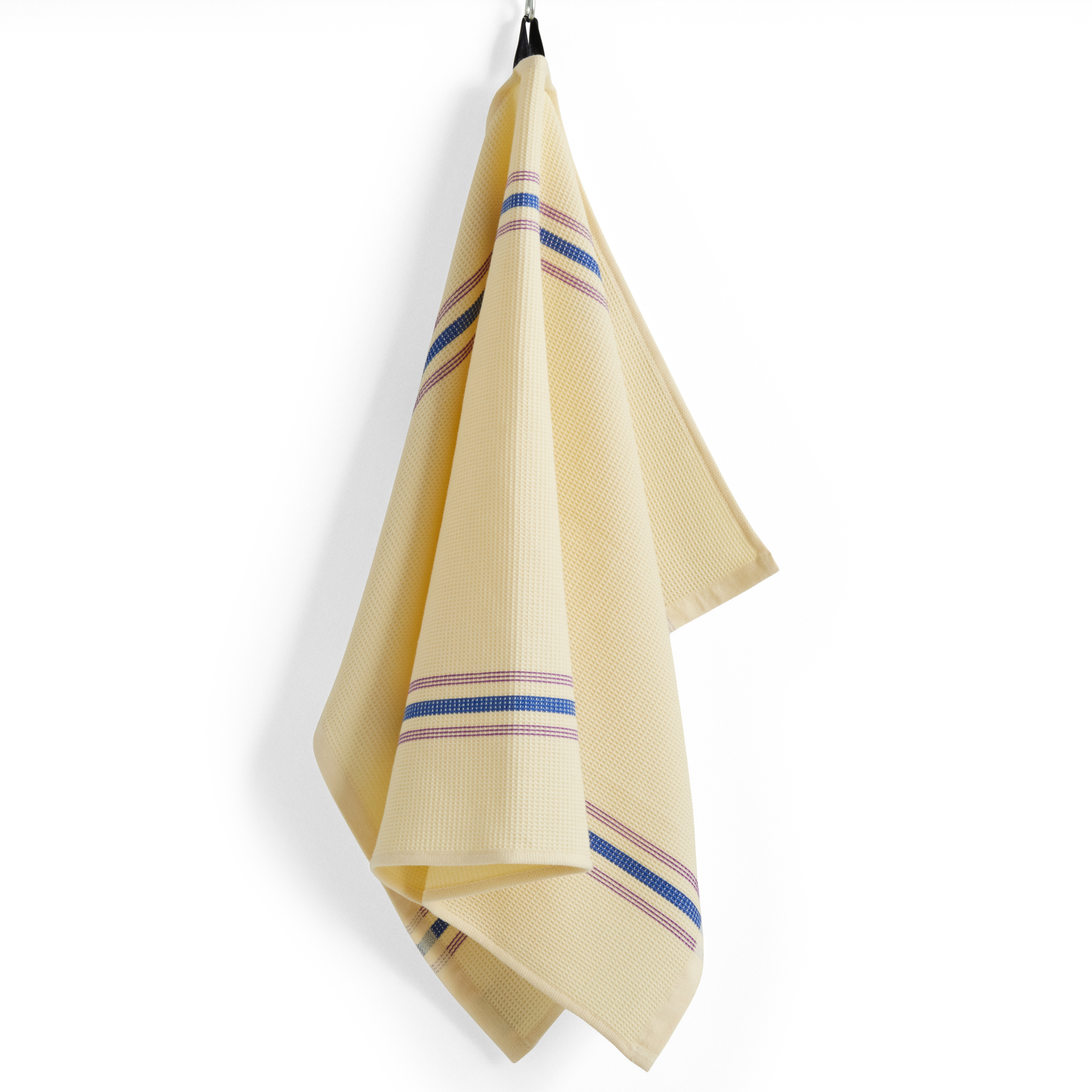 Theedoek Canteen creme/blauw