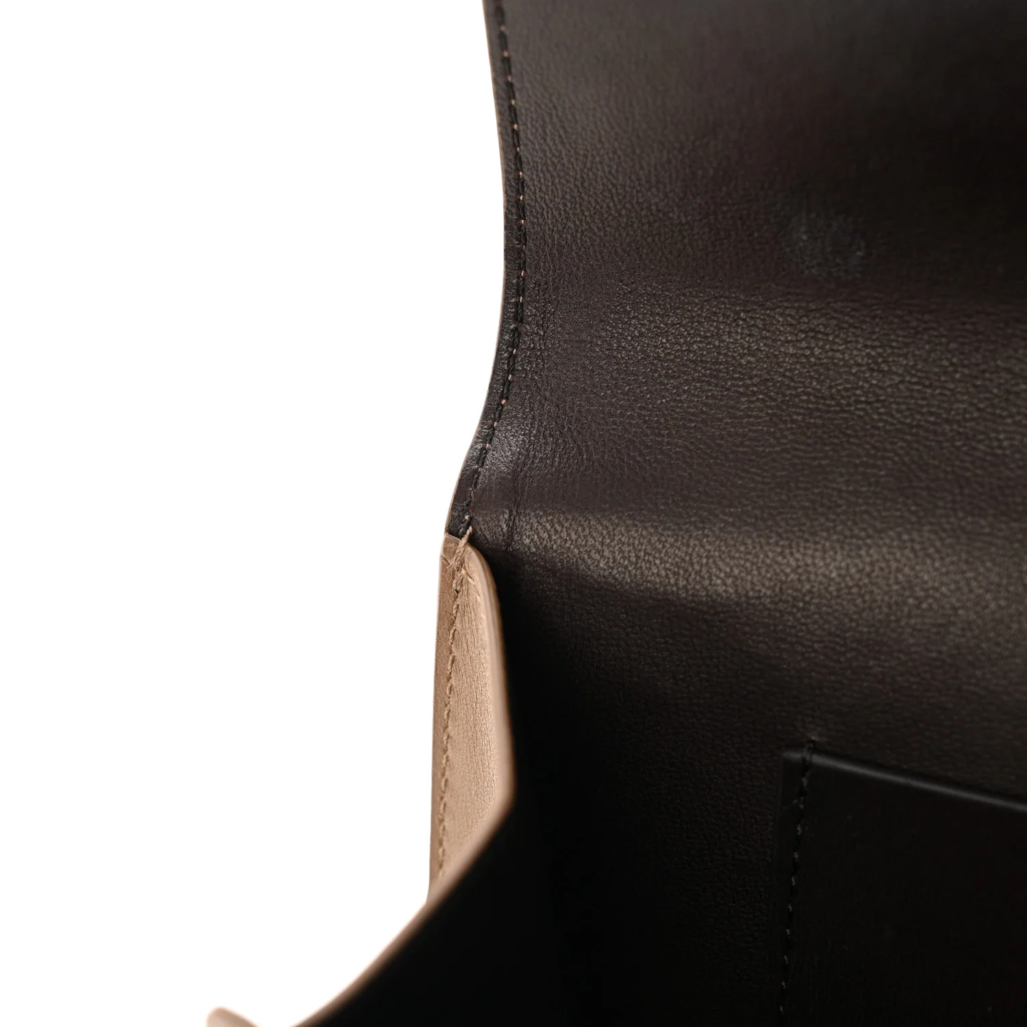 Smooth Calfskin Belt Flap Bag Incense - Top Club