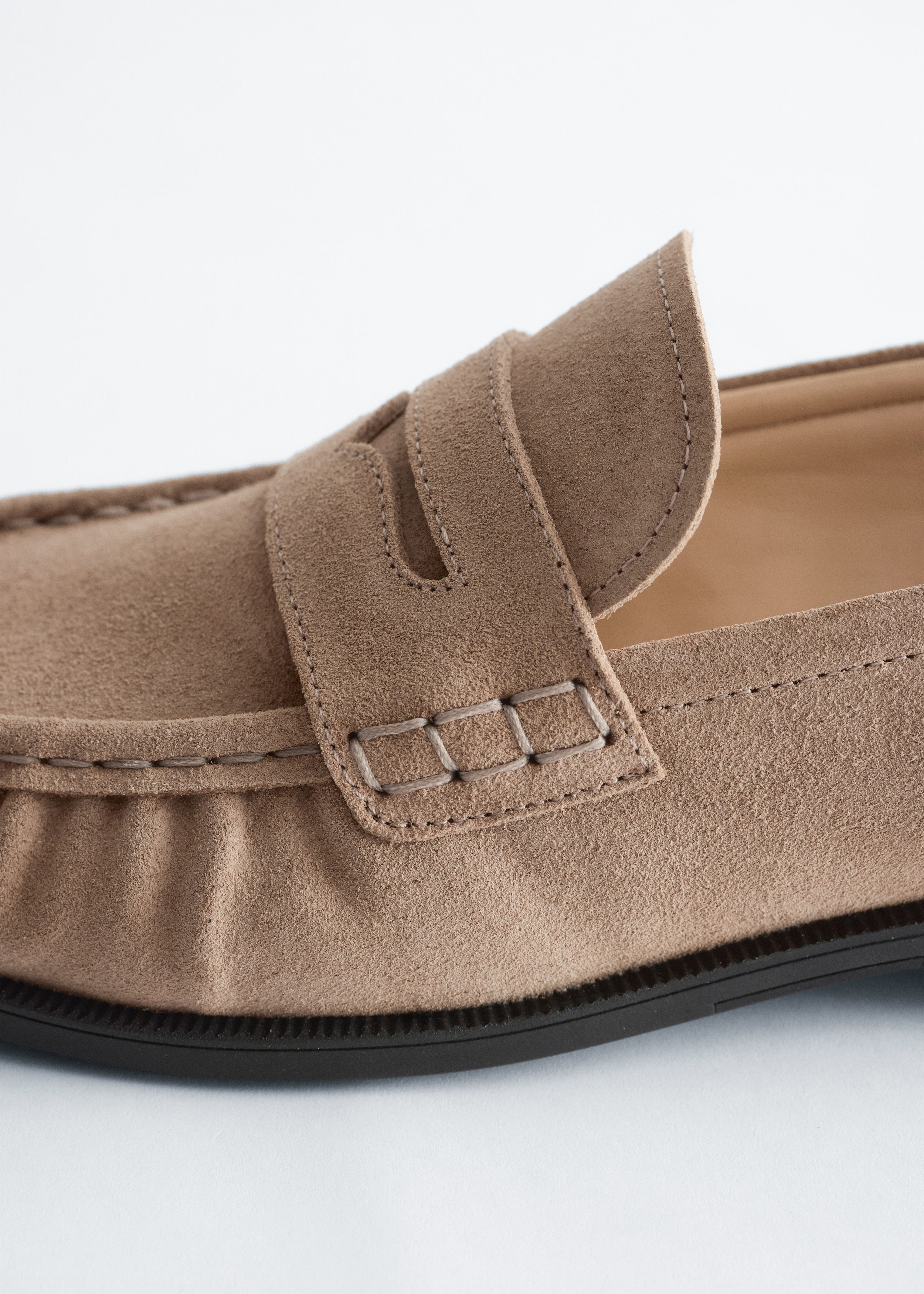 & Other Stories LEATHER PENNY LOAFERS