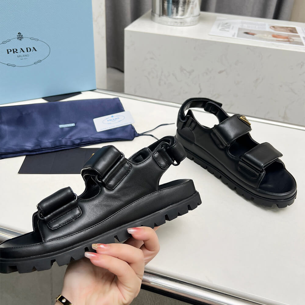 PRADA Nappa leather sandals - Top Club