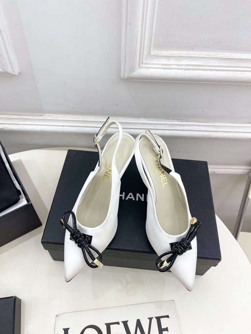 Chanel Women's Fashion Slingbacks Shoes C93484 - Sneaker Replica Workshop