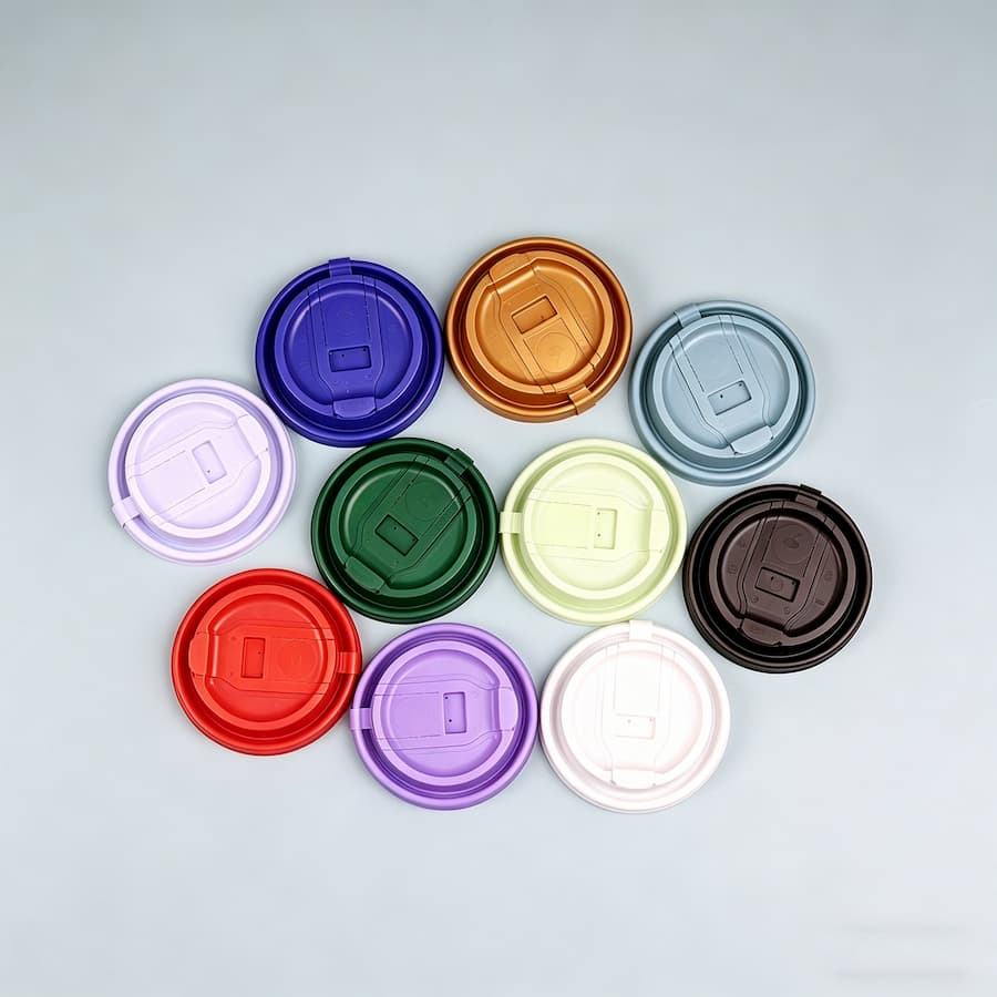 Takeaway Milk Tea Coffee Packaging Plastic Cup Lid