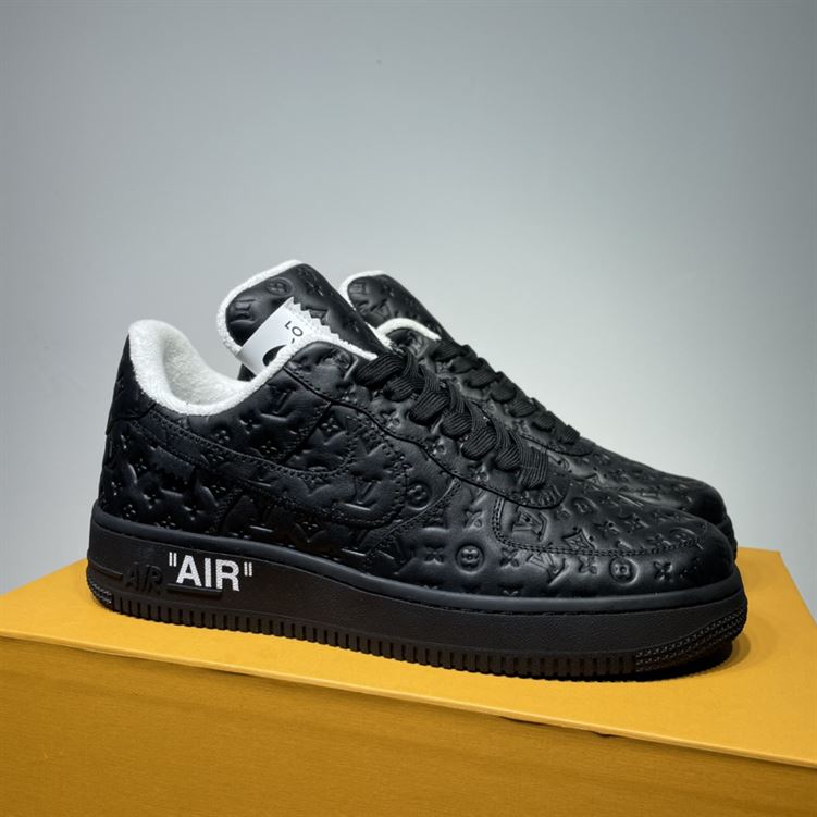 LOUIS VUITTON X NIKE AIR FORCE 1 LOW-TOP SNEAKERS   LVS135 - Sneaker Replica Workshop