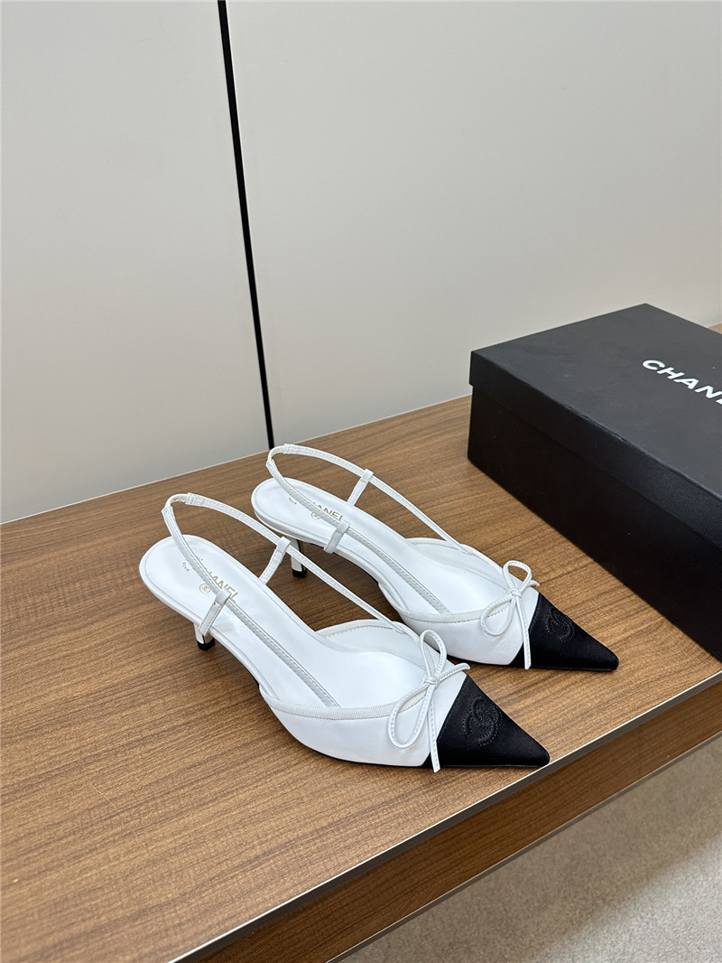 chanel pointed bow mesh sexy sandals - Sneaker Replica Workshop
