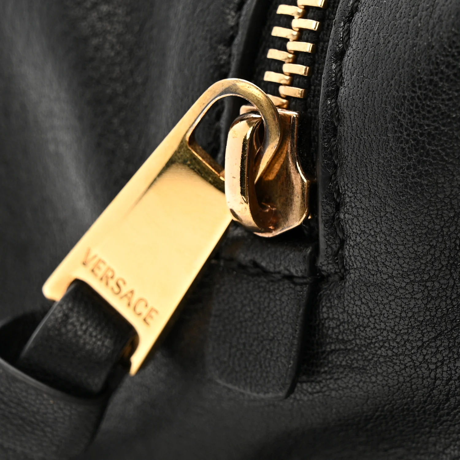 Lambskin Tag Bowling Bag Black - Top Club