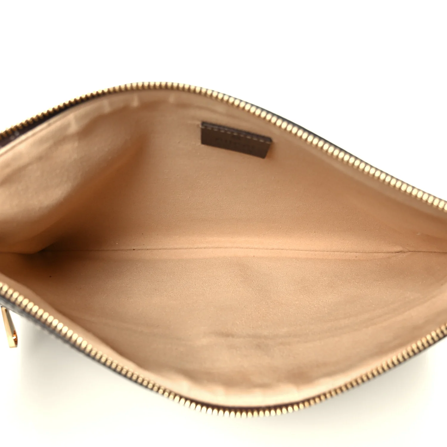 GG Supreme Monogram Large Ophidia Pouch Clutch Brown - Top Club