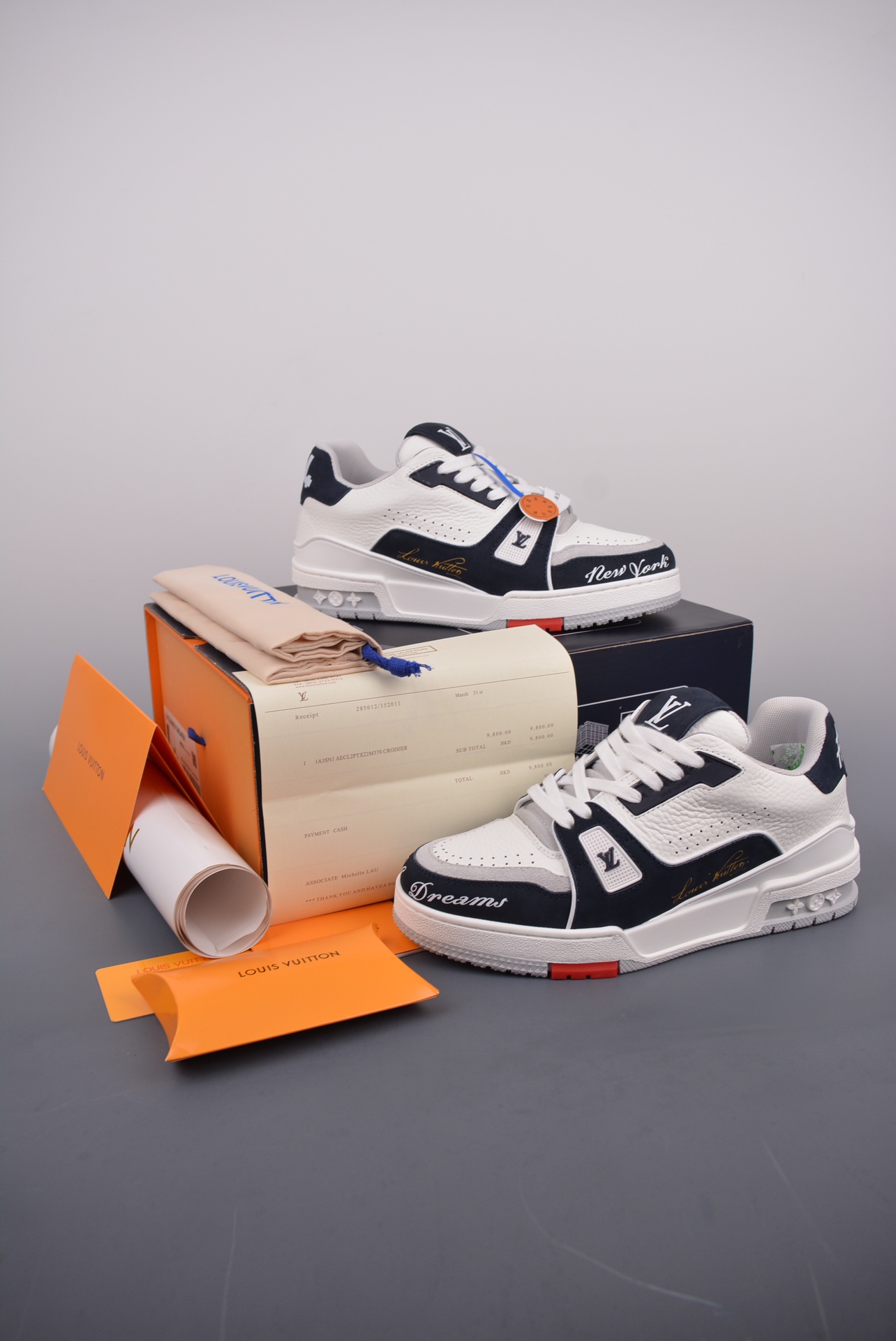 Louis Vuitton Trainer Sneakers - Sneaker Replica Workshop