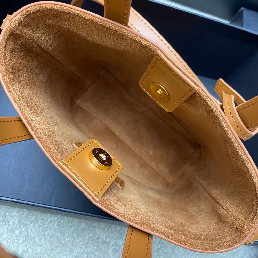MINI TOY SHOPPING SAINT LAURENT IN BOX LEATHER - Top Club