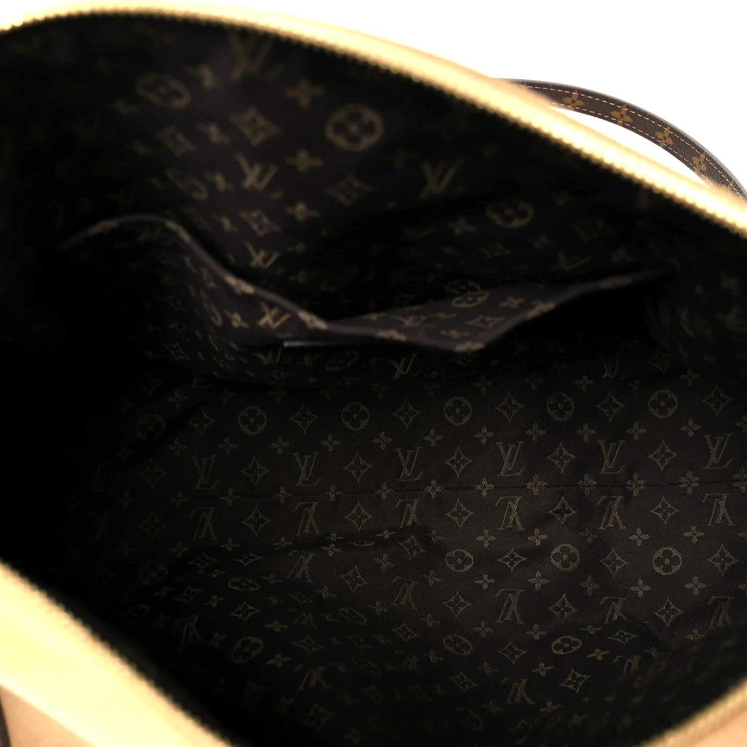 Suede Monogram Express MM Hazelnut - Top Club