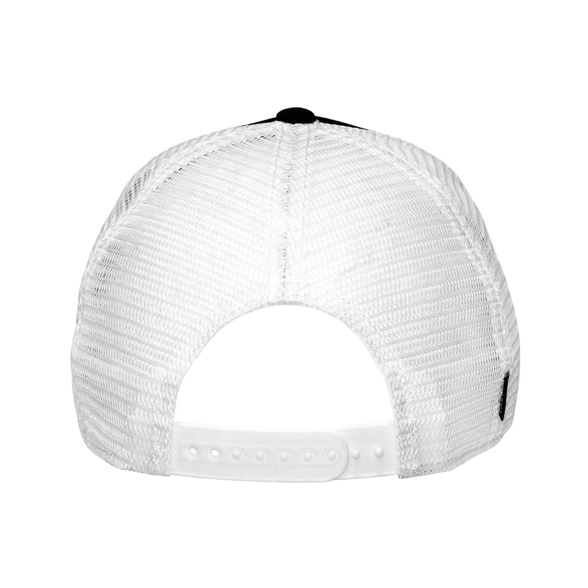 Legacy Mike Martin Logo Adjustable Mid-Profile Trucker Cap - Black/White - MoB Apparel