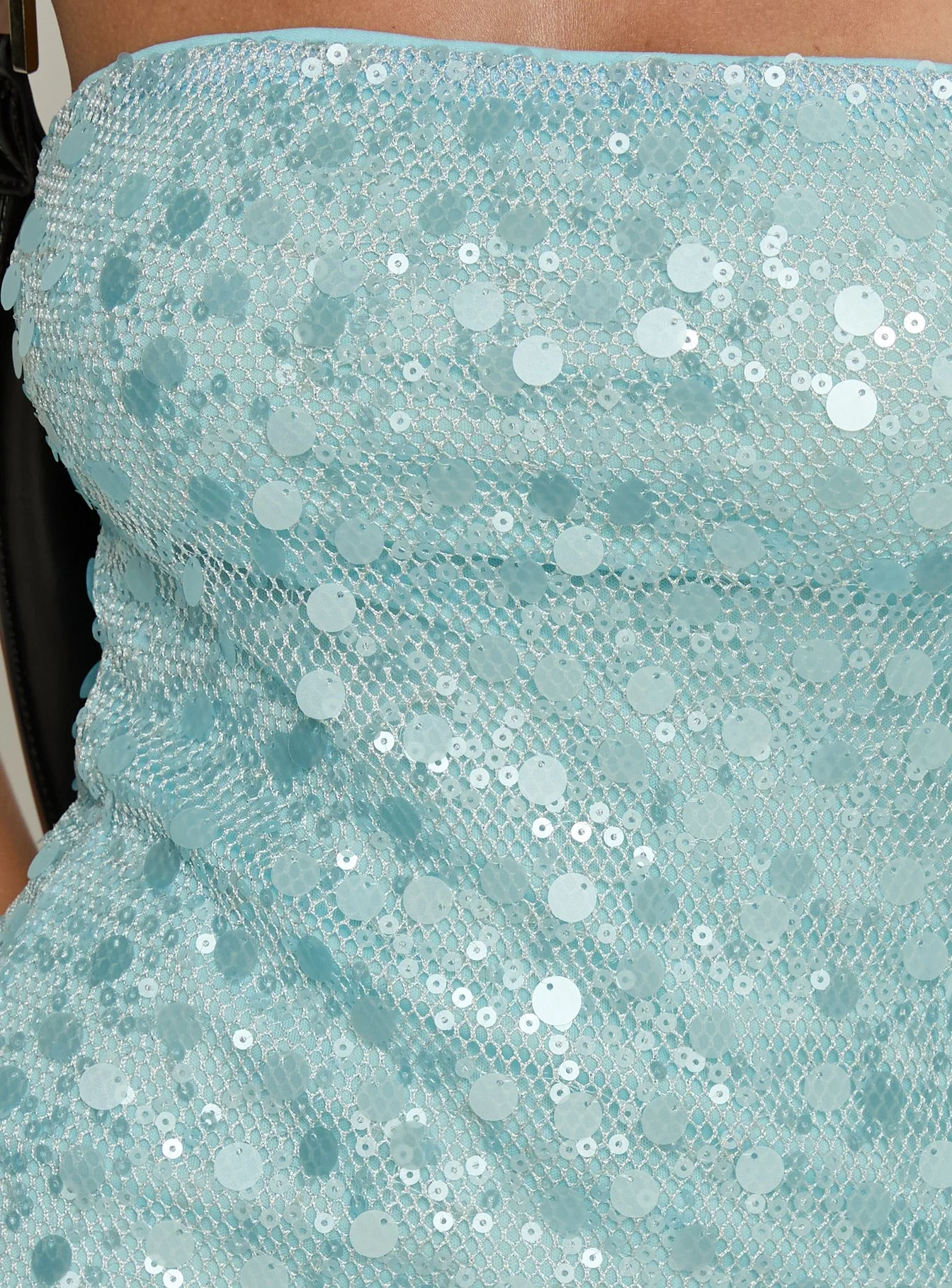 Mareisa Sequin Mini Dress Blue