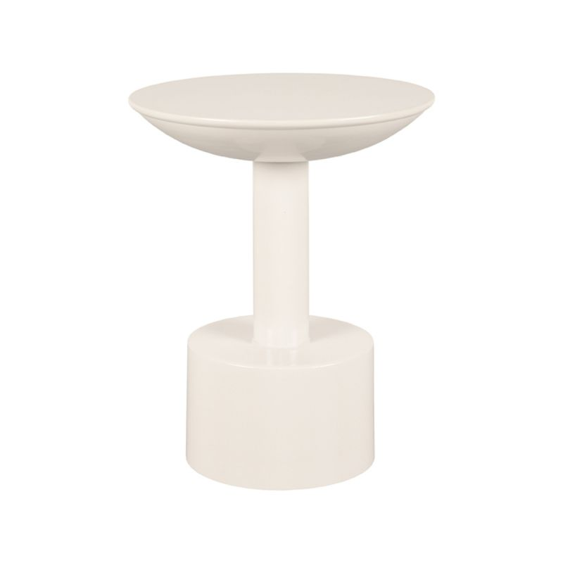 Bijzettafel Rivver Creme