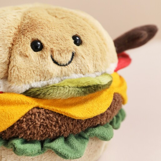 Knuffel hamburger #1