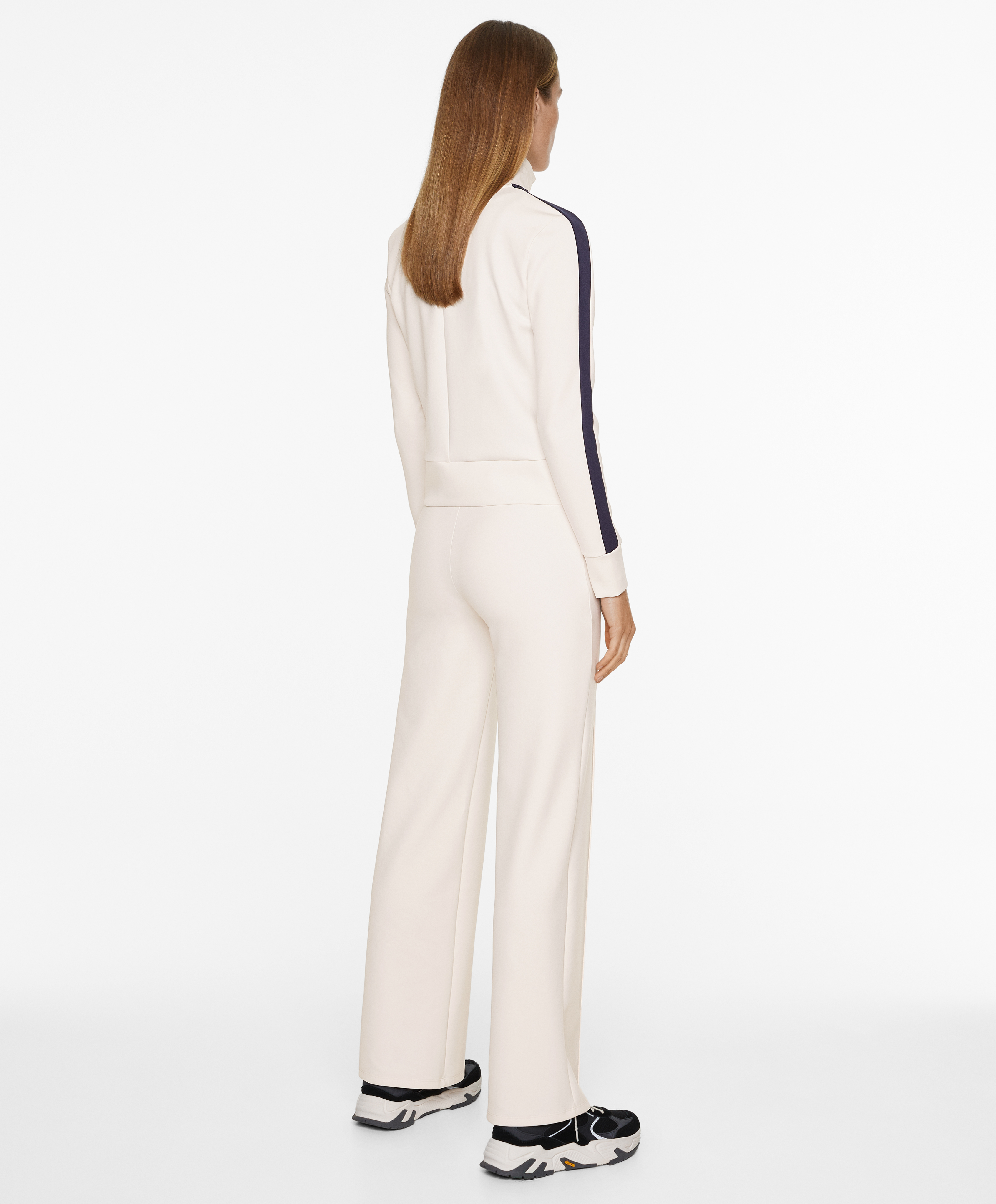 OYSHO Neoprene-effect block technical jacket