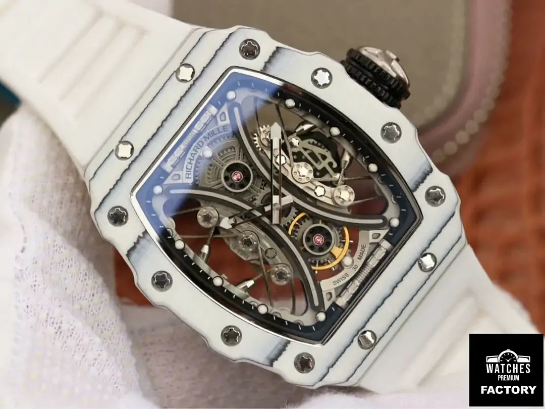 Richard Mille RM53-01 KV Factory Rubber Strap