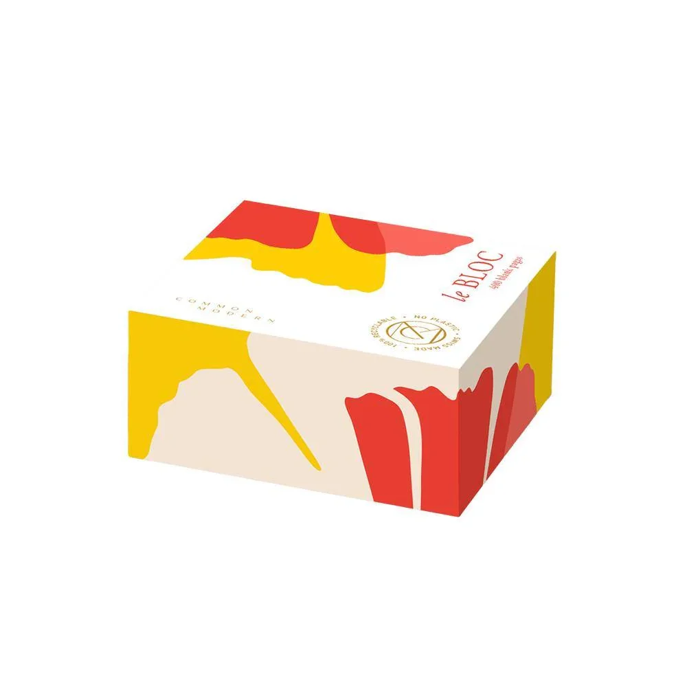 Common Modern Ginkgo Pop Le Bloc Memo Pad