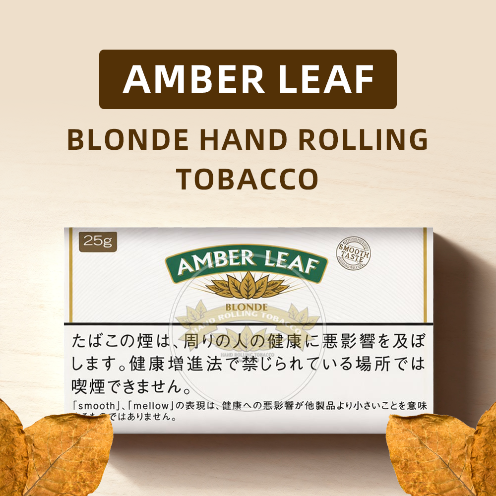 Amber Leaf Blonde Hand Rolling Tobacco - Premium Japanese Import - RELX
