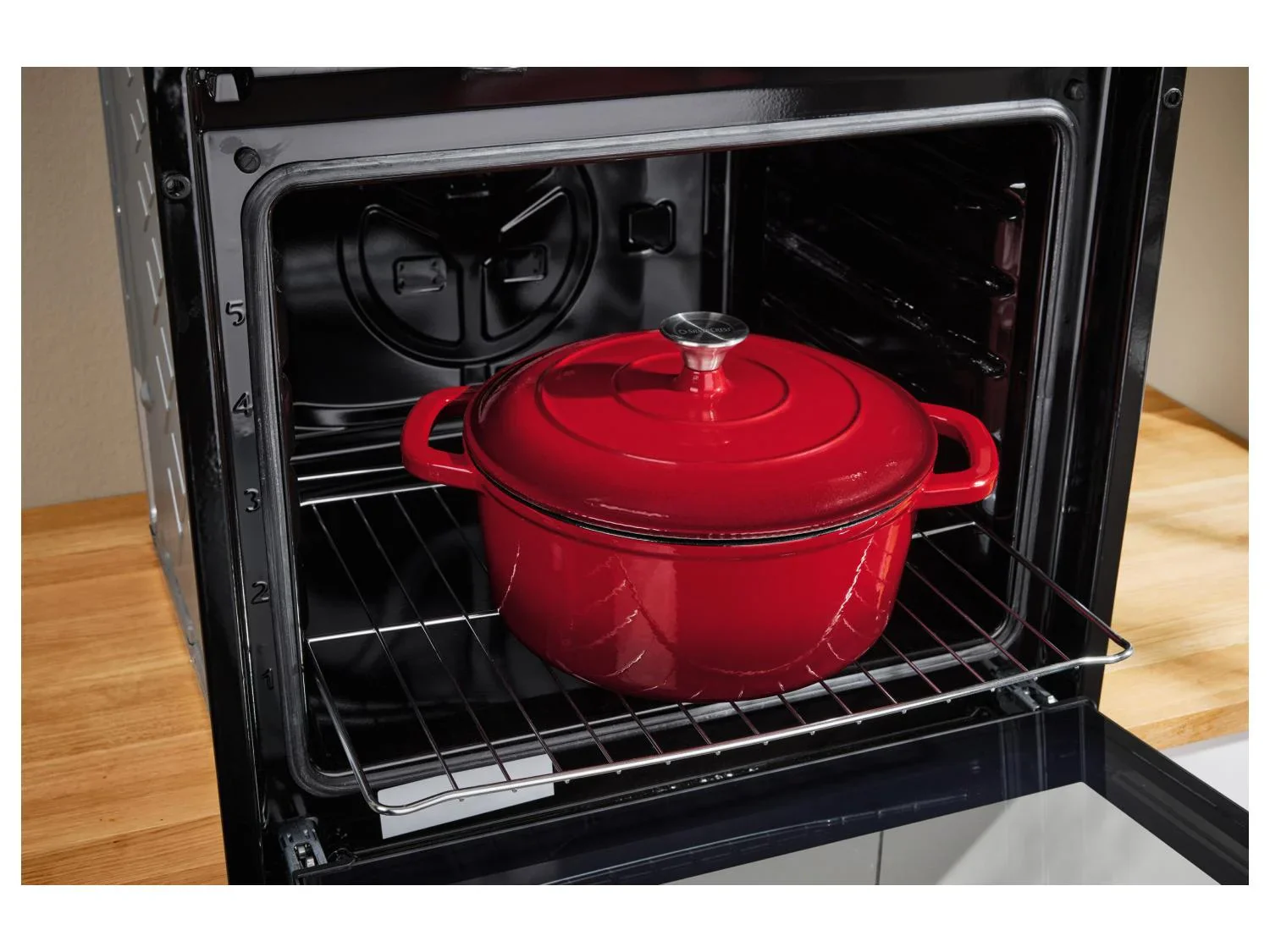 SILVERCREST Faitout en fonte Premium, 28 cm