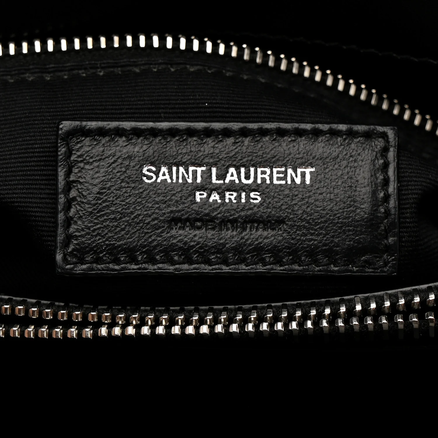Calfskin Y Quilted Monogram Medium Loulou Chain Satchel Black - Top Club