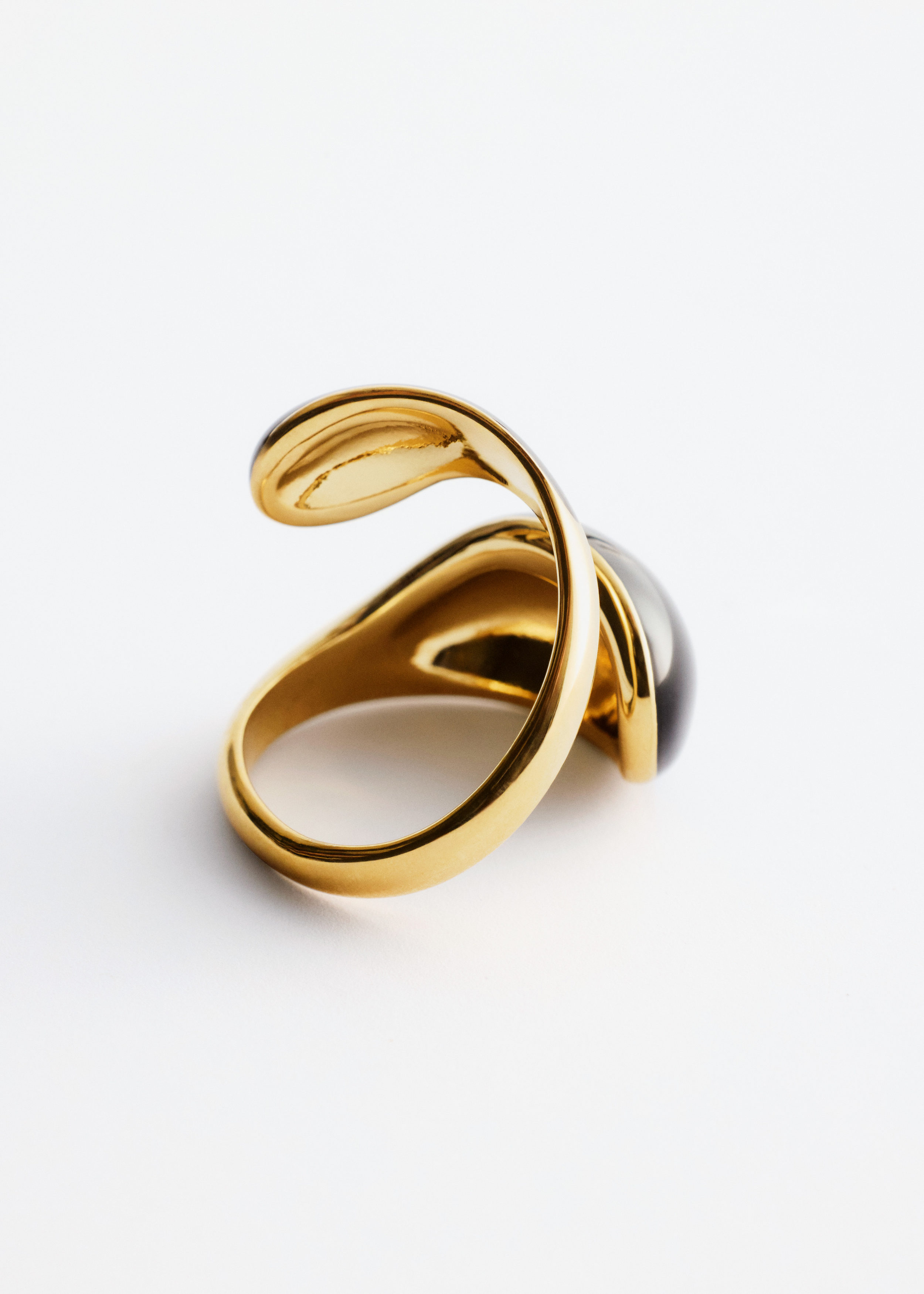 & Other Stories DOUBLE-TWIST SCULPTURAL RING