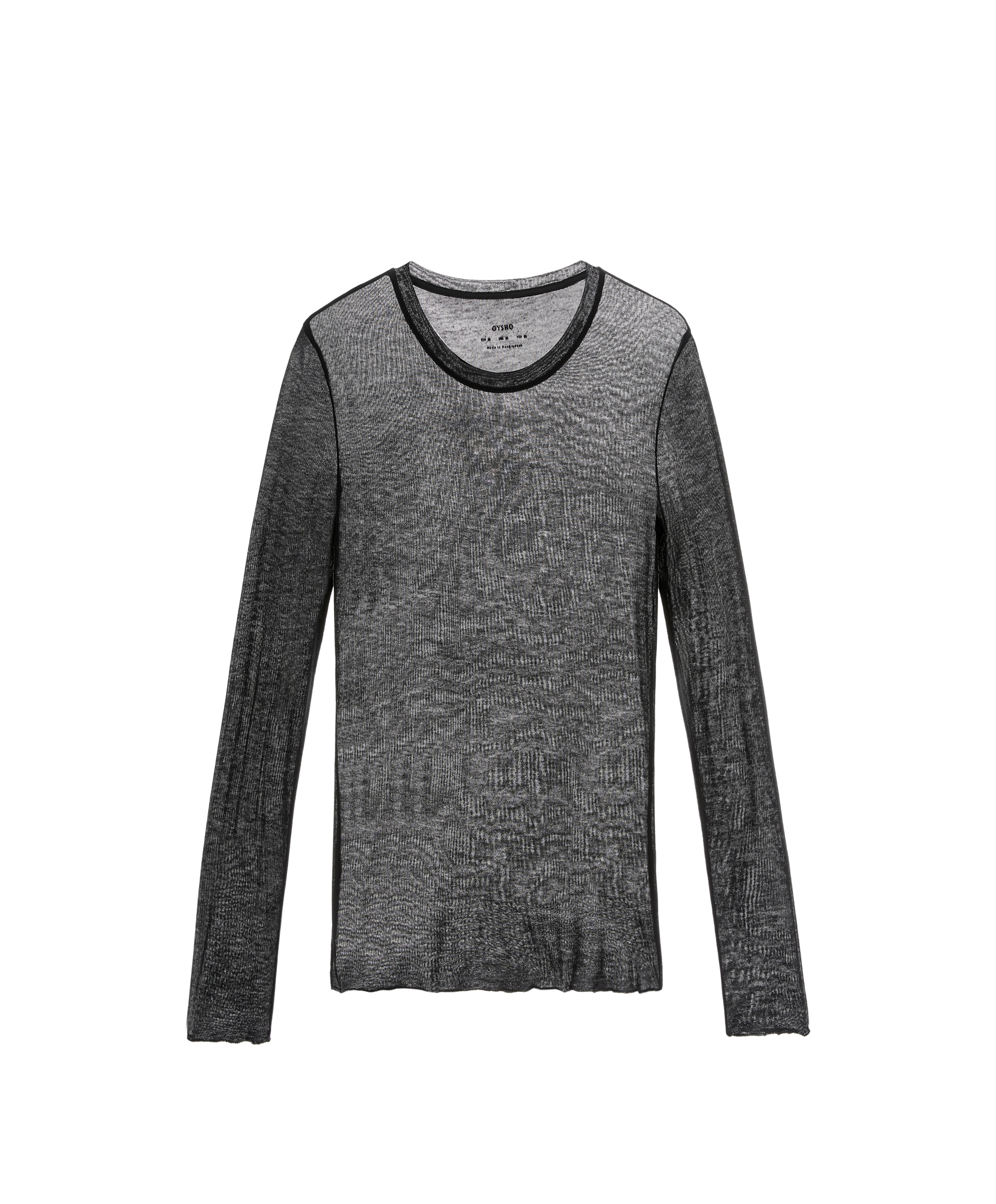 OYSHO Extra-fine long-sleeved T-shirt
