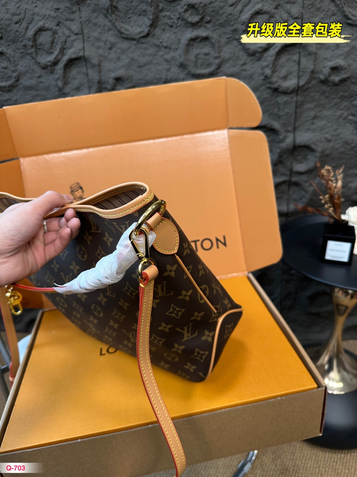 Louis new arrival vintage Delightful bag size: 34*28cm - Top Club