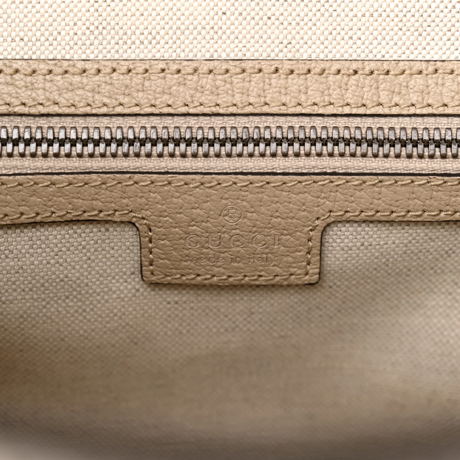 GG Supreme Monogram Azalea Calfskin Retro Interlocking G Buckle Backpack Beige Mystic White - Top Club