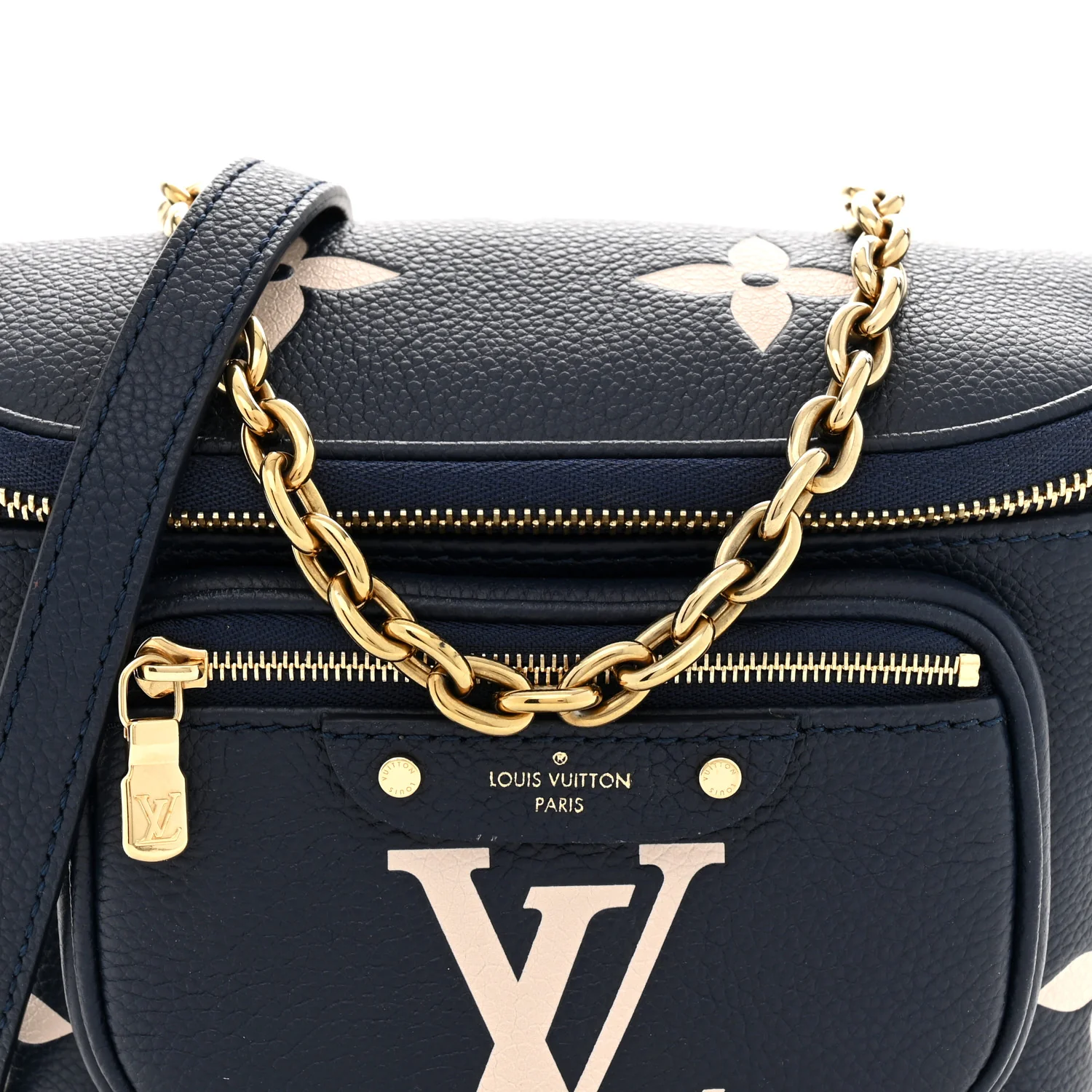 Empreinte Monogram Giant Mini By The Pool Bumbag Blue Beige - Top Club
