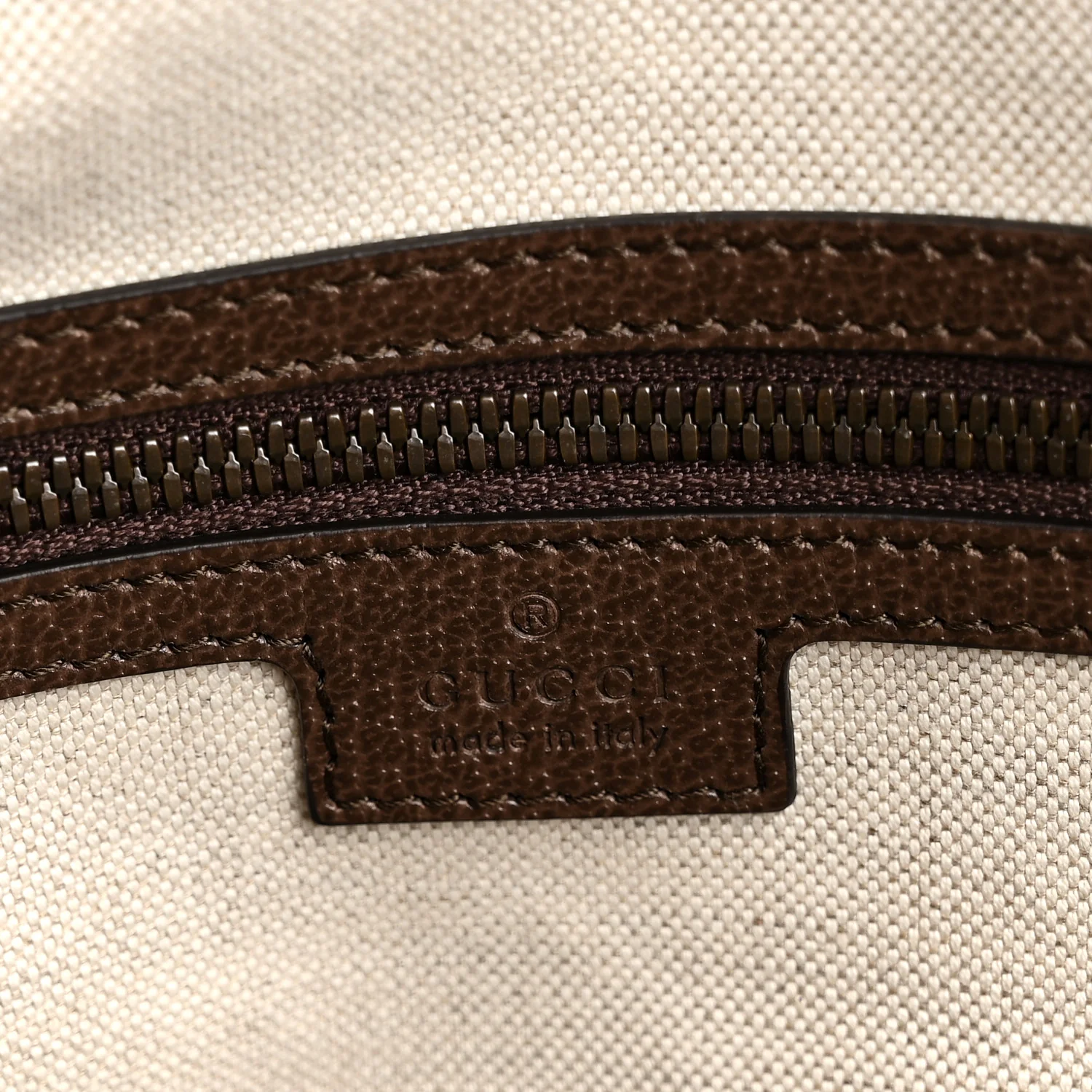 GG Supreme Monogram Textured Dollar Calfskin Web Studded Large Savoy Duffle Bag Beige Ebony - Top Club