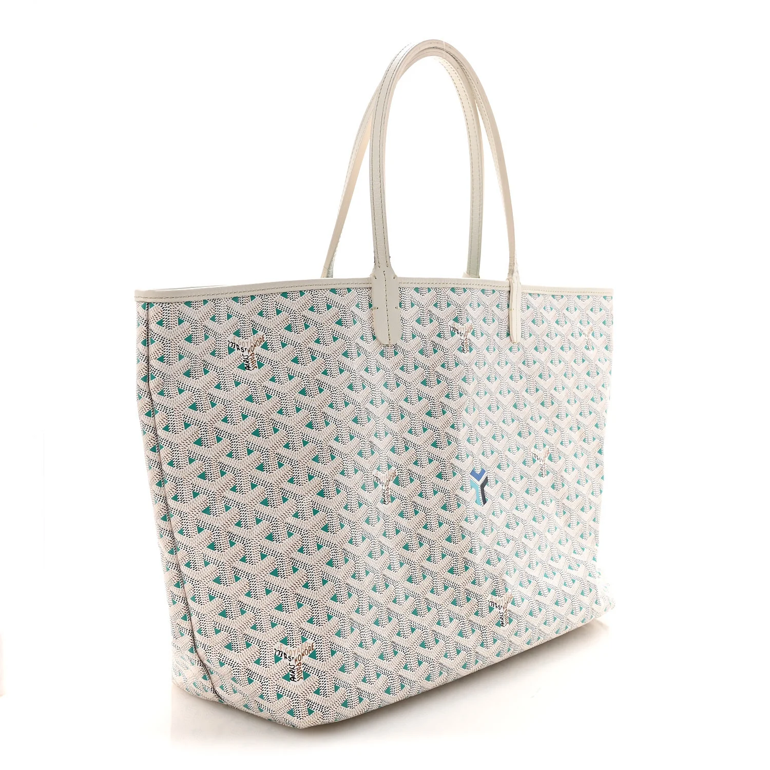 Goyardine Saint Louis Claire Voie PM White Opaline - Top Club