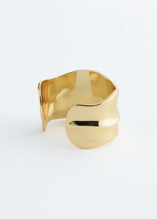 & Other Stories WAVY CUFF BRACELET