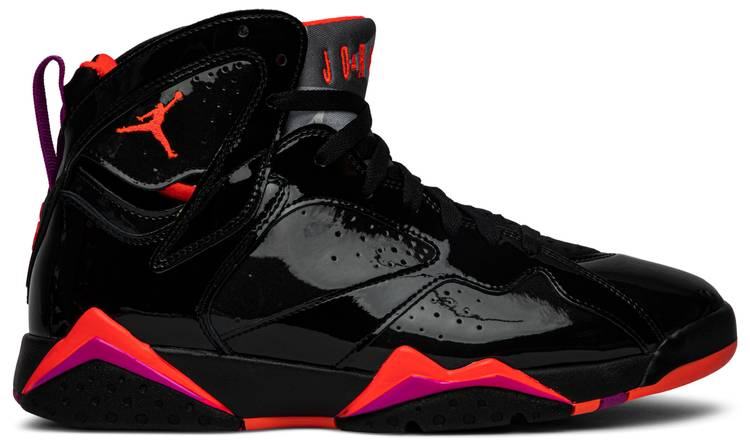 Wmns Air Jordan 7 Retro  Black Gloss  313358-006 - Sneaker Replica Workshop
