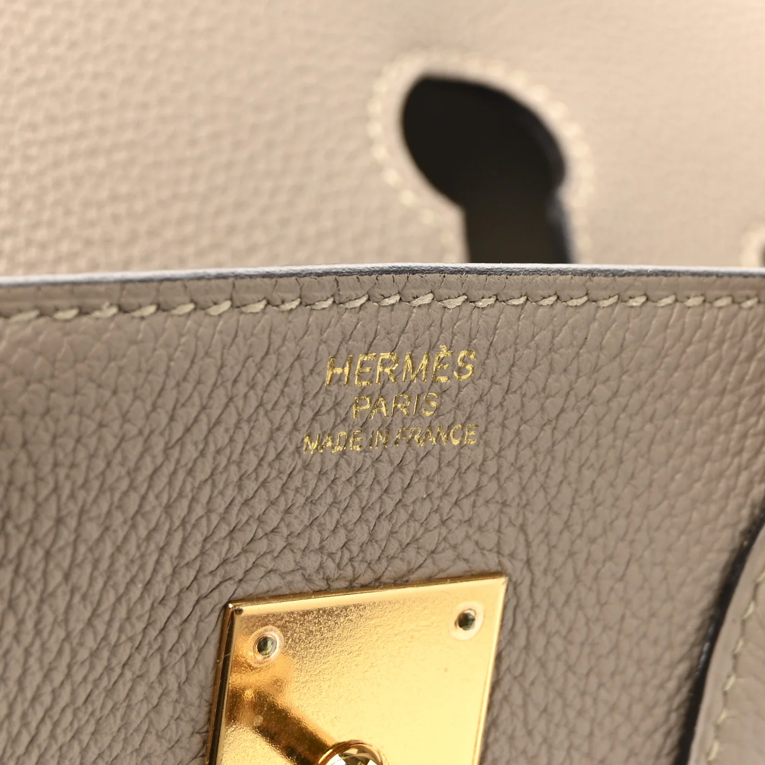 Togo Birkin 30 Gris Tourterelle - Top Club
