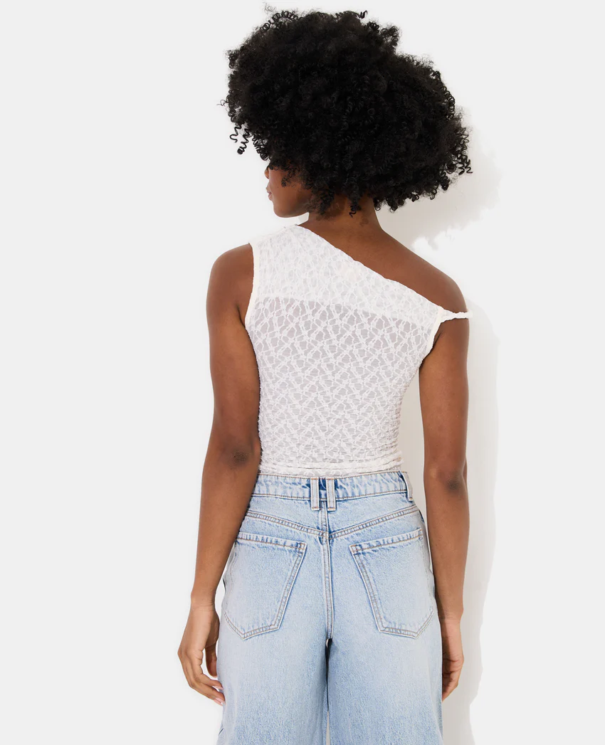 Pimkie Top asymétrique en dentelle