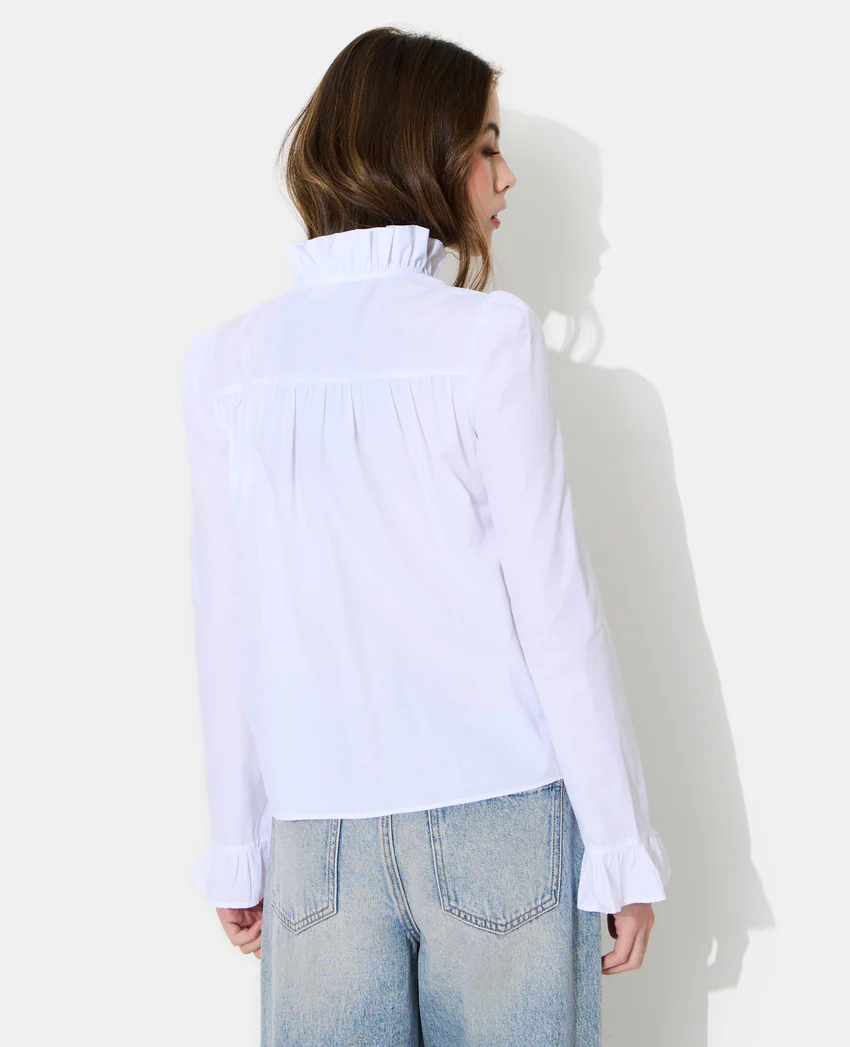 Pimkie Chemise popeline avec volants