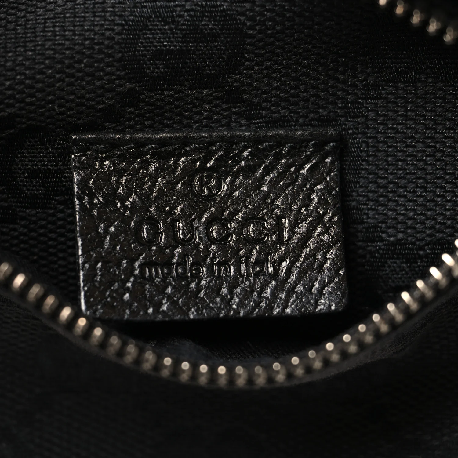 GG Monogram Double Pocket Belt Bag Black - Top Club