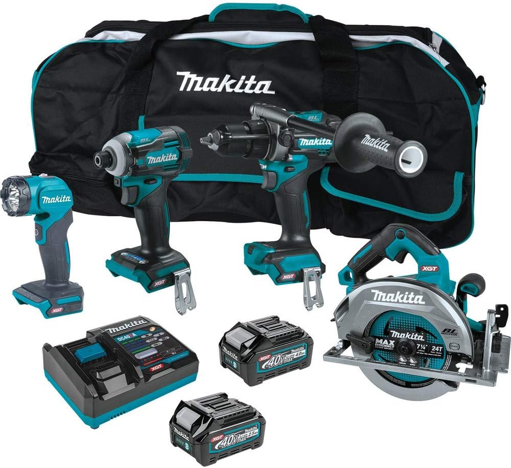 40V max XGT Brushless Cordless 4Pc. Combo Kit