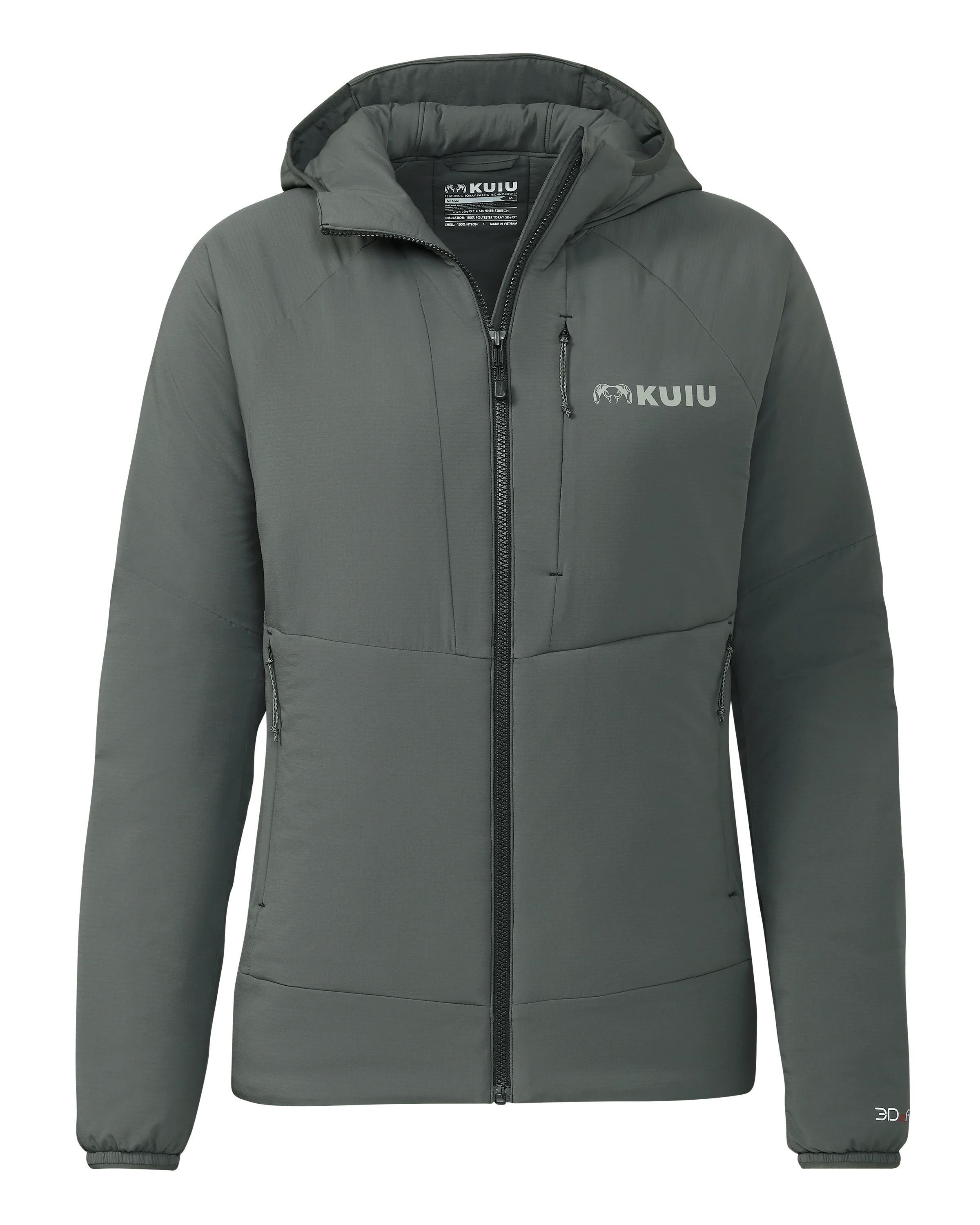 Women's Kenai Hooded Jacket | Gunmetal