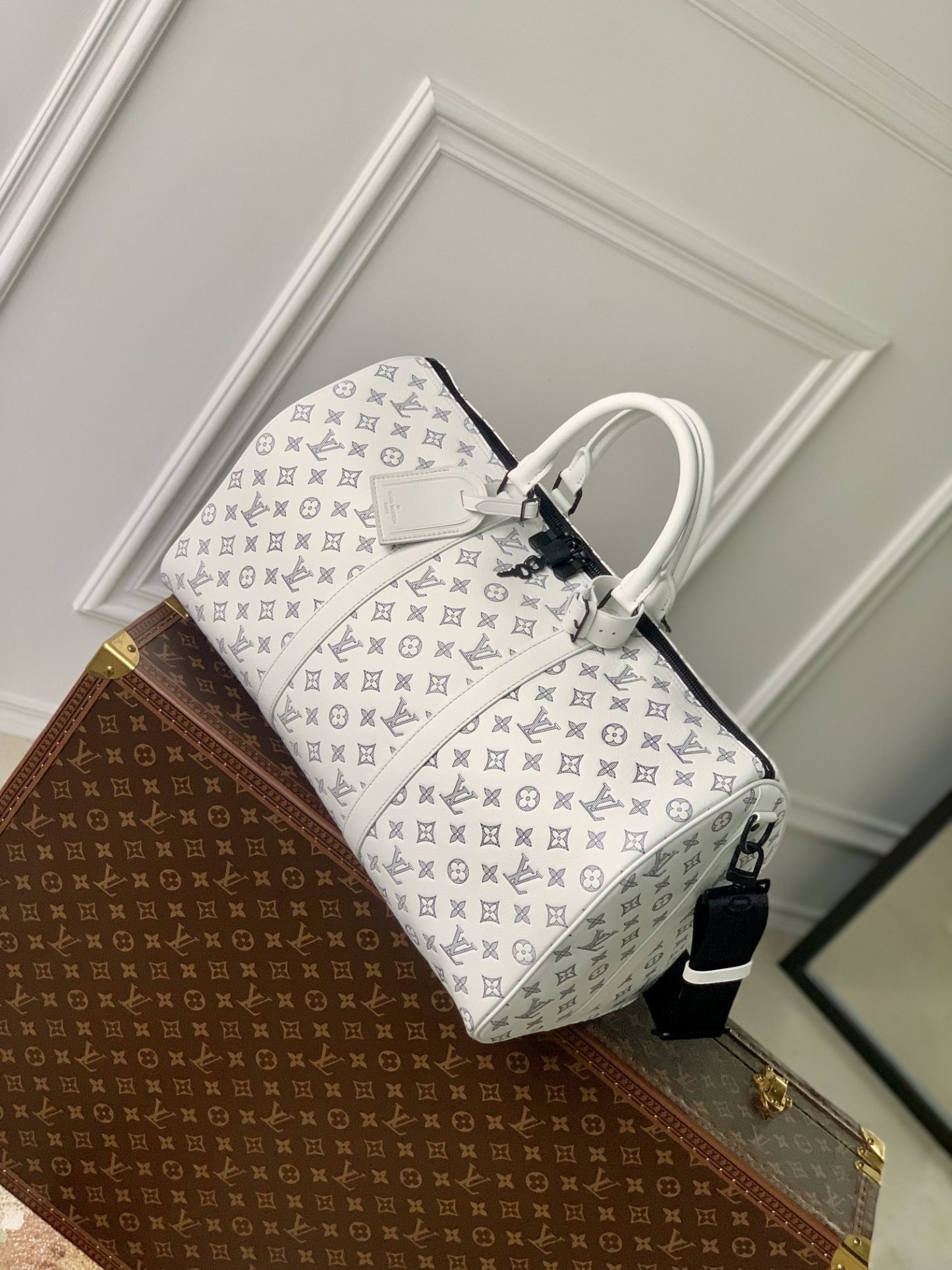 Louis M24954 KEEPALL BANDOULI��RE 50 bag size: 50*29*23 cm - Top Club