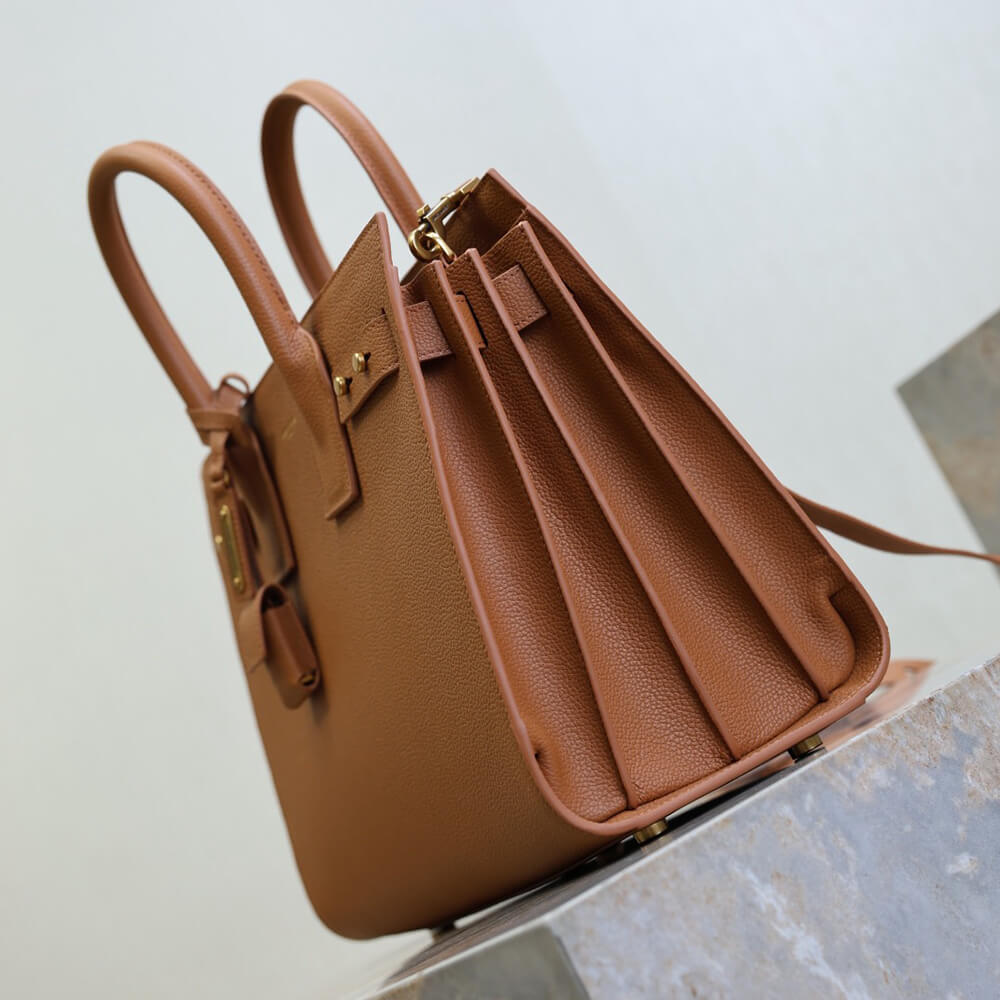 YSL SAC DE JOUR IN SUPPLE GRAINED LEATHER   SMALL(HIGH-END GRADE) - Top Club