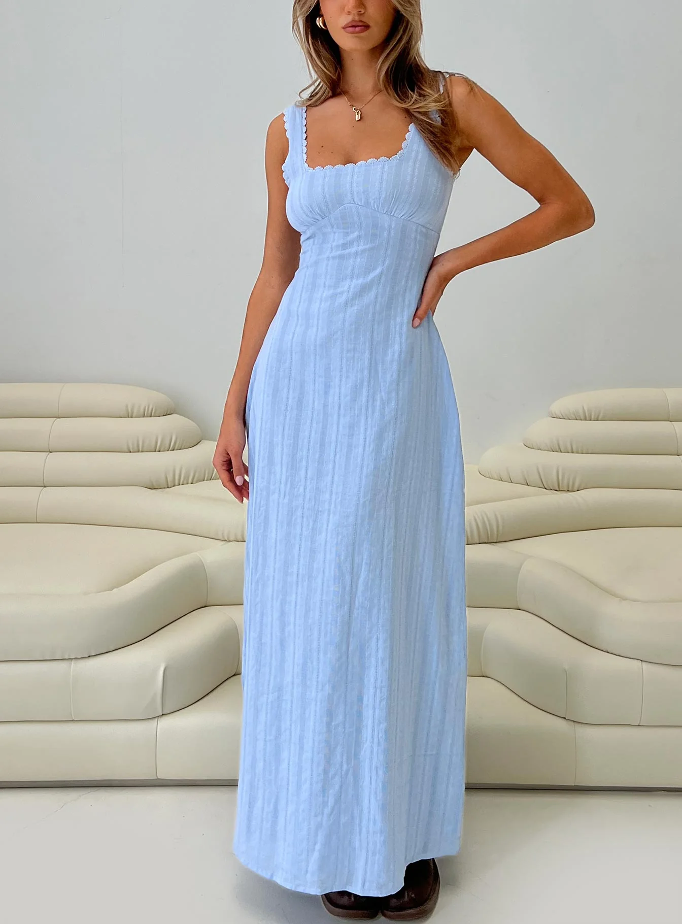 Dasha Maxi Dress Blue