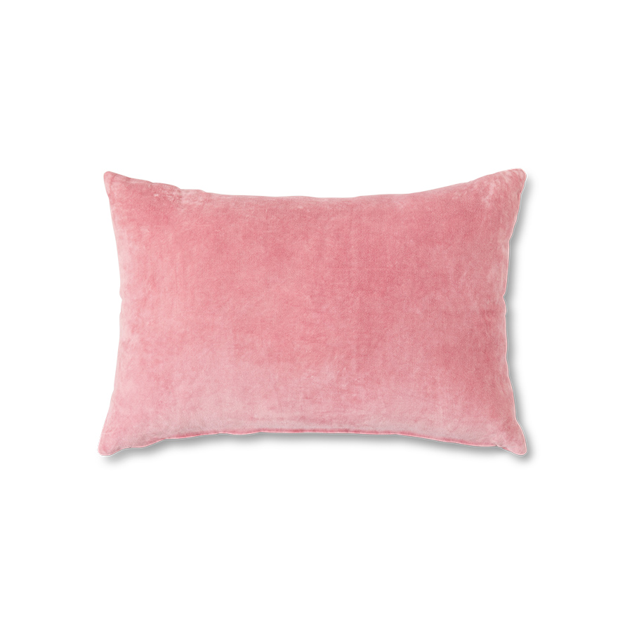 Sierkussen Velvet rose 60x40 cm