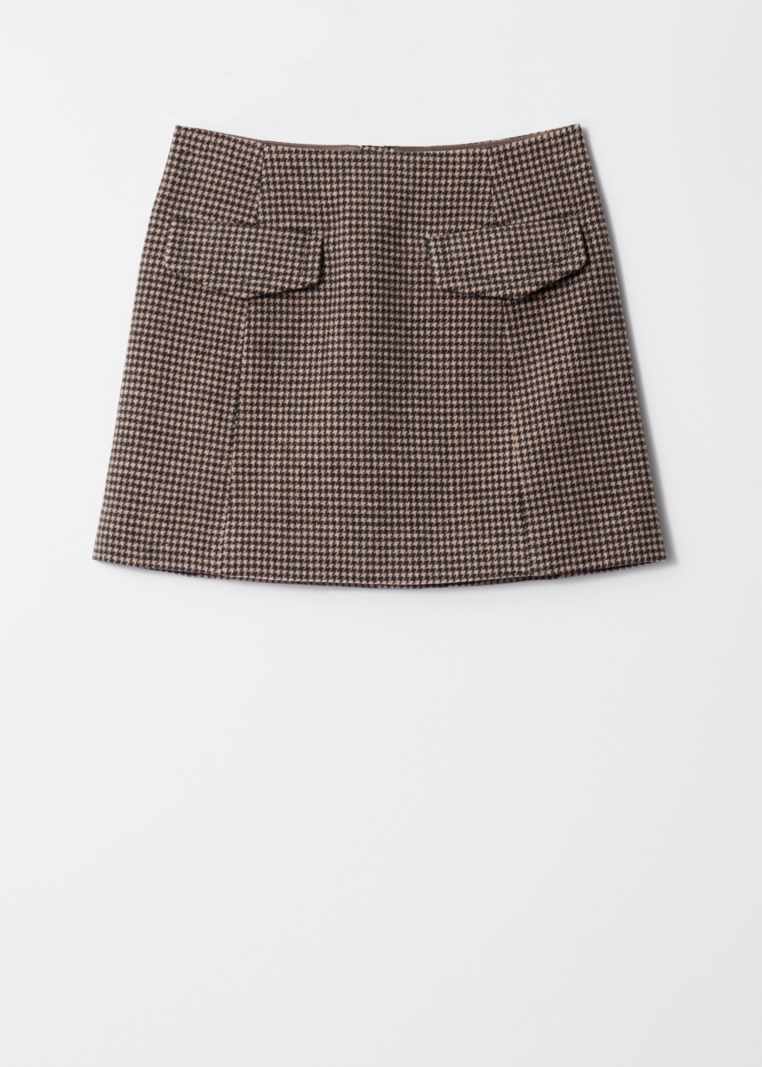 & Other Stories FLAP-POCKET MINI SKIRT