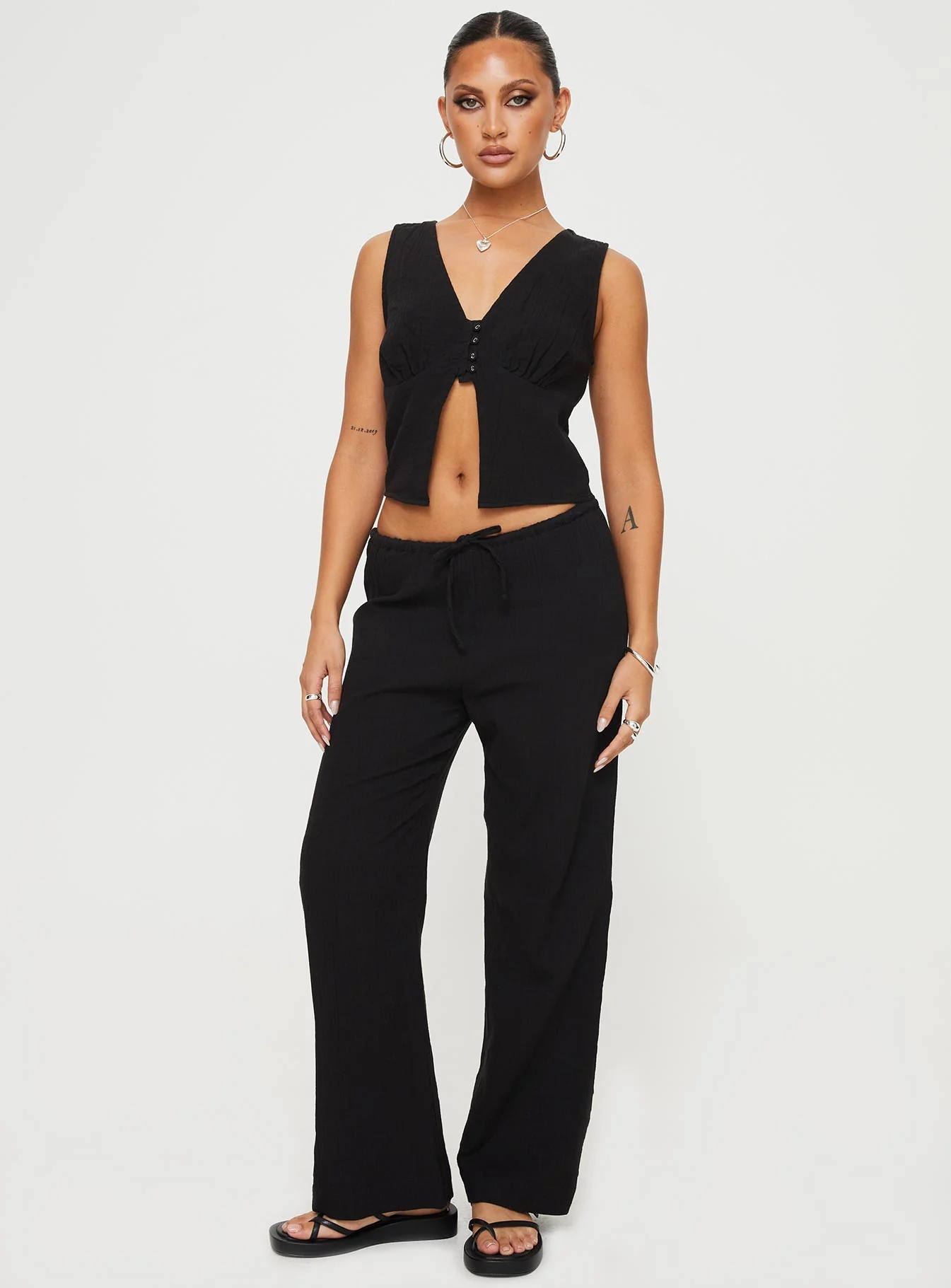 Zanzibar Pants Black