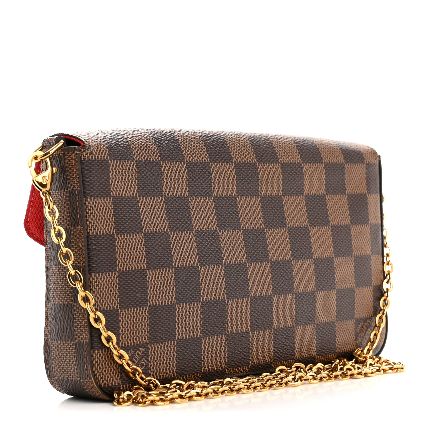 Damier Ebene Pochette Felicie Chain Wallet - Top Club